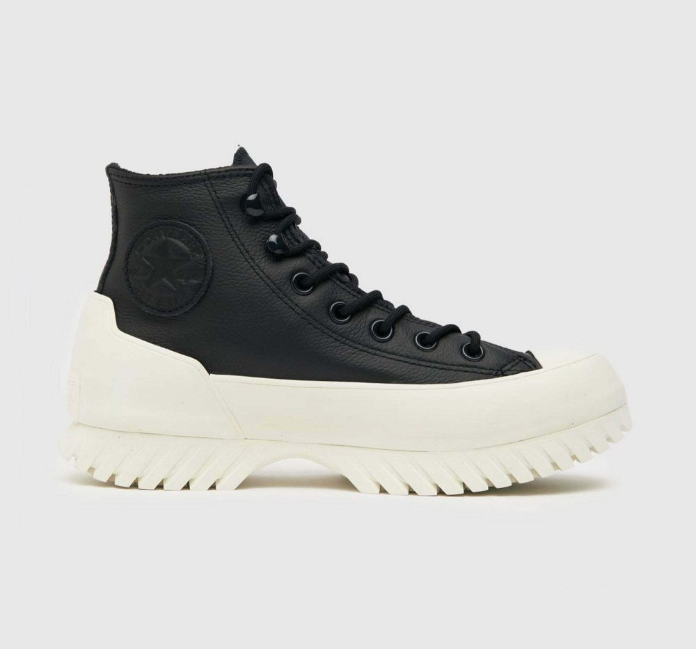 converse lugged 2.0 leather b&w - Image 1