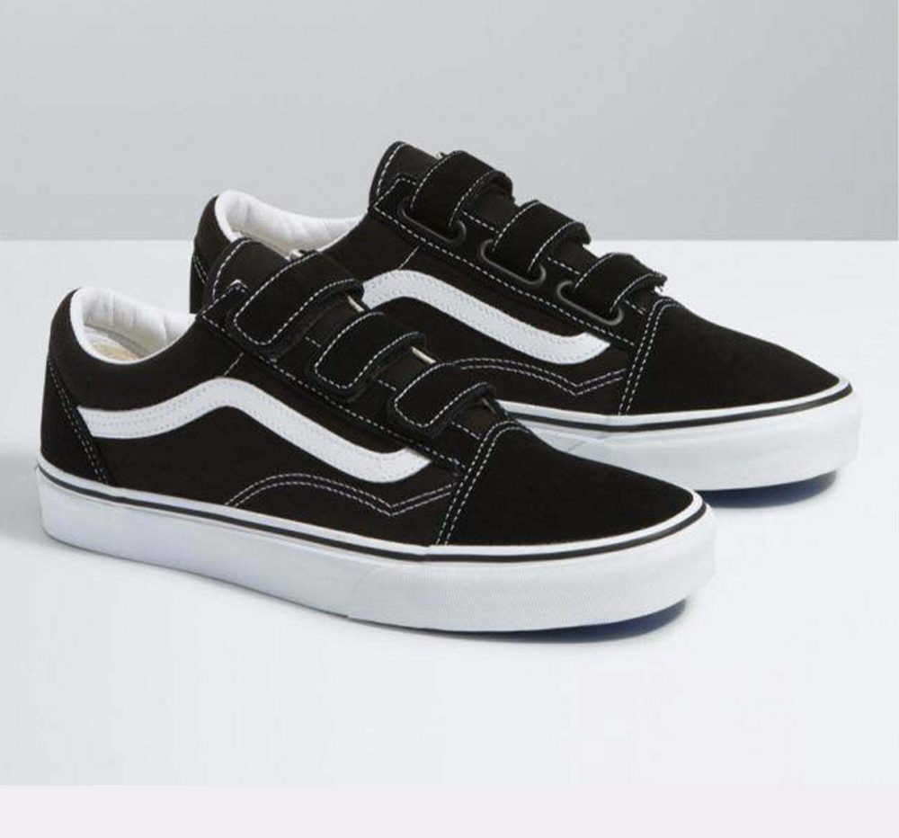 vans oldskool velcro b&w - Image 2