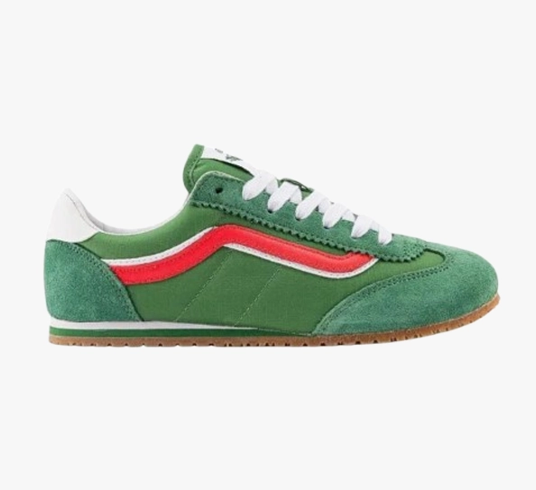 vans super lowpro green