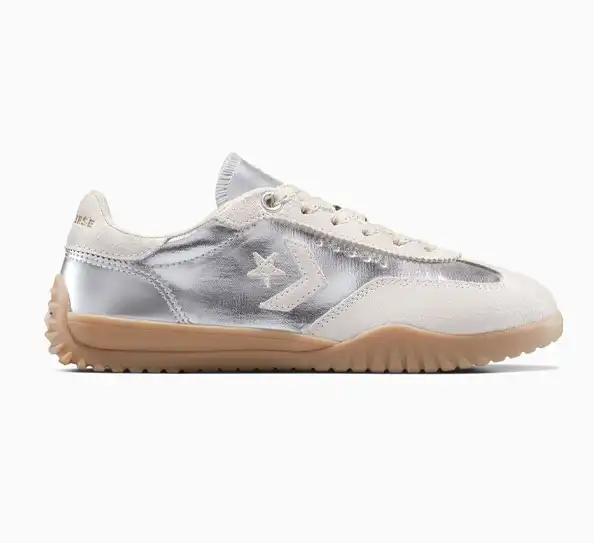 runstar trainer metallic canvas